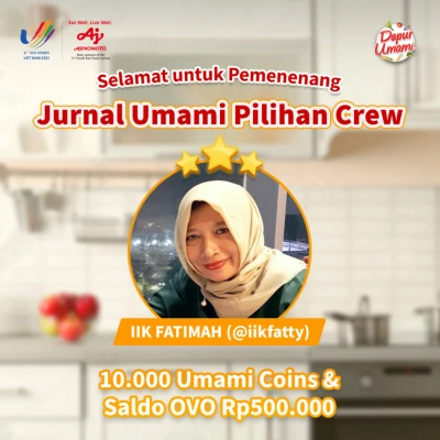 ANNOUNCEMENT: JURNAL UMAMI PILIHAN CREW